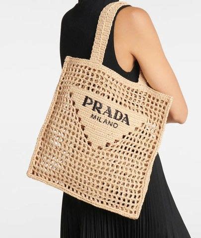 prada dupe beach bag|prada raffia tote bag dupe.